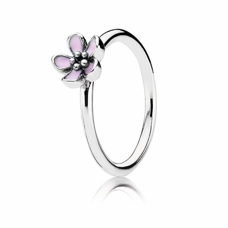 Pandora Australia Cherry Blossom Stackable Ring - Sterling Silver | RCTDPV608